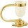 Стакан для зубных щеток Boheme Murano Gold 10911-G, gold - Стакан для зубных щеток Boheme Murano Gold 10911-G, gold фото