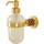 Дозатор для жидкого мыла Boheme Murano 10912-R-G, gold, Цвет производителя: gold - Дозатор для жидкого мыла Boheme Murano 10912-R-G, gold, Цвет производителя: gold фото