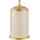 Ведро для мусора Boheme Murano Gold 10914-W-G, золото - Ведро для мусора Boheme Murano Gold 10914-W-G, золото фото