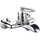 Смеситель для ванны Boheme Vogue Crome 223-SW, chrome - Смеситель для ванны Boheme Vogue Crome 223-SW, chrome фото