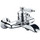 Смеситель для ванны Boheme Vogue Crome 223-MR-R, chrome - Смеситель для ванны Boheme Vogue Crome 223-MR-R, chrome фото