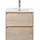 Тумба подвесная с раковиной BelBagno KRAFT-500-2C-SO-RGB 50 см, Rovere Galifax Bianco, Цвет фасада: Rovere Galifax Bianco - Тумба подвесная с раковиной BelBagno KRAFT-500-2C-SO-RGB 50 см, Rovere Galifax Bianco, Цвет фасада: Rovere Galifax Bianco фото