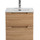 Тумба подвесная с раковиной BelBagno ETNA-500-2C-SO-WO 50 см (раковина BB500ETL) Rovere Bianco, Цвет фасада: Rovere Bianco - Тумба подвесная с раковиной BelBagno ETNA-500-2C-SO-WO 50 см (раковина BB500ETL) Rovere Bianco, Цвет фасада: Rovere Bianco фото