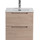 Тумба подвесная с раковиной BelBagno ETNA-500-2C-SO-RG 50 см (раковина BB500ETL) Rovere Grigio, Цвет фасада: Rovere Grigio - Тумба подвесная с раковиной BelBagno ETNA-500-2C-SO-RG 50 см (раковина BB500ETL) Rovere Grigio, Цвет фасада: Rovere Grigio фото