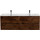 Тумба подвесная с раковиной BelBagno ETNA-1200-4C-SO-2-RW 120 см (раковина BB1200-2-ETL) Rovere Moro, Цвет фасада: Rovere Moro - Тумба подвесная с раковиной BelBagno ETNA-1200-4C-SO-2-RW 120 см (раковина BB1200-2-ETL) Rovere Moro, Цвет фасада: Rovere Moro фото