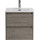 Тумба подвесная с раковиной BelBagno KRAFT-500-2C-SO-CG 50 см, Cemento Grigio, Цвет фасада: Cemento Grigio - Тумба подвесная с раковиной BelBagno KRAFT-500-2C-SO-CG 50 см, Cemento Grigio, Цвет фасада: Cemento Grigio фото