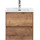 Тумба подвесная с раковиной BelBagno KRAFT-500-2C-SO-RT 50 см, Rovere Tabacco, Цвет фасада: Rovere Tabacco - Тумба подвесная с раковиной BelBagno KRAFT-500-2C-SO-RT 50 см, Rovere Tabacco, Цвет фасада: Rovere Tabacco фото