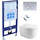 Унитаз с инсталляцией Aquatek Set Альтаир-019 4в1 - Унитаз с инсталляцией Aquatek Set Альтаир-019 4в1 фото