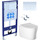Унитаз с инсталляцией Aquatek Set Ника-013 4в1 - Унитаз с инсталляцией Aquatek Set Ника-013 4в1 фото