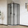 Душевое ограждение Vincea City 90x90 см VSQ-5CT900CLB, чёрный/прозрачное - Душевое ограждение Vincea City 90x90 см VSQ-5CT900CLB, чёрный/прозрачное фото