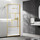 Душевая перегородка Vincea Walk in HC Art 100 см VSW-1HC100CFBG (стекло 8 мм) с кронштейном в комплекте, брашированное золото/прозрачное/матовое - Душевая перегородка Vincea Walk in HC Art 100 см VSW-1HC100CFBG (стекло 8 мм) с кронштейном в комплекте, брашированное золото/прозрачное/матовое фото