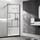 Душевая перегородка Vincea Walk in HC Art 90 см VSW-1HC900CFGM (стекло 8 мм) с кронштейном в комплекте, вороненая сталь/прозрачное/матовое - Душевая перегородка Vincea Walk in HC Art 90 см VSW-1HC900CFGM (стекло 8 мм) с кронштейном в комплекте, вороненая сталь/прозрачное/матовое фото