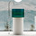 Раковина напольная прозрачная Abber Kristall 45 см AT2701White-Aquamarin-H, белый/бирюзовый - Раковина напольная прозрачная Abber Kristall 45 см AT2701White-Aquamarin-H, белый/бирюзовый фото
