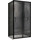 Душевое ограждение Abber Schwarzer Diamant 110x100 см AG30110B5-S100B5, чёрный/прозрачное - Душевое ограждение Abber Schwarzer Diamant 110x100 см AG30110B5-S100B5, чёрный/прозрачное фото