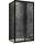 Душевое ограждение Abber Schwarzer Diamant 130x50 см AG30130BH-S50B, чёрный/прозрачное - Душевое ограждение Abber Schwarzer Diamant 130x50 см AG30130BH-S50B, чёрный/прозрачное фото