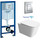Инсталляция с подвесным унитазом комплект: Grohe Rapid SL 38772001 с подвесным безободковым унитазом BelBagno Due-Tor BB5171CH-TOR/SC сиденье микролифт, крепление, кнопка смыва хром (Система смыва торнадо) - Инсталляция с подвесным унитазом комплект: Grohe Rapid SL 38772001 с подвесным безободковым унитазом BelBagno Due-Tor BB5171CH-TOR/SC сиденье микролифт, крепление, кнопка смыва хром (Система смыва торнадо) фото