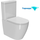 Унитаз-компакт CeramaLux TR2176-1 с крышкой микролифт (система смыва торнадо), Цвет производителя: белый - Унитаз-компакт CeramaLux TR2176-1 с крышкой микролифт (система смыва торнадо), Цвет производителя: белый фото