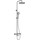Душевая стойка Cezares STYLUS-CVD-NOP, чёрный матовый, Цвет производителя: чёрный матовый - Душевая стойка Cezares STYLUS-CVD-NOP, чёрный матовый, Цвет производителя: чёрный матовый фото