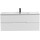 Тумба подвесная с раковиной Cezares DUET-N-1200-2C-SO-BO 120 см (раковина CZR-8095-120) bianco opaco - Тумба подвесная с раковиной Cezares DUET-N-1200-2C-SO-BO 120 см (раковина CZR-8095-120) bianco opaco фото