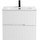 Тумба подвесная с раковиной Cezares DUET-N-700-2C-SO-BL 70 см (раковина CZR-8095-70) bianco lucido - Тумба подвесная с раковиной Cezares DUET-N-700-2C-SO-BL 70 см (раковина CZR-8095-70) bianco lucido фото