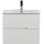 Тумба подвесная с раковиной Cezares DUET-N-600-2C-SO-BL 60 см (раковина CZR-8073-60) bianco lucido - Тумба подвесная с раковиной Cezares DUET-N-600-2C-SO-BL 60 см (раковина CZR-8073-60) bianco lucido фото
