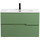 Тумба подвесная с раковиной Cezares DUET-N-800-2C-SO-PS-P 80 см (раковина CZR-8095-80) фисташковый софт - Тумба подвесная с раковиной Cezares DUET-N-800-2C-SO-PS-P 80 см (раковина CZR-8095-80) фисташковый софт фото