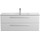 Тумба подвесная с раковиной Cezares ECO-CER-N-1200-2C-SO-BL 120 см (раковина CZR-8095-120) bianco lucido - Тумба подвесная с раковиной Cezares ECO-CER-N-1200-2C-SO-BL 120 см (раковина CZR-8095-120) bianco lucido фото