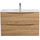 Тумба подвесная с раковиной BelBagno MARINO-CER-MINI-800-2C-SO-WO-P 80 см, rovere bianco - Тумба подвесная с раковиной BelBagno MARINO-CER-MINI-800-2C-SO-WO-P 80 см, rovere bianco фото