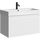 Тумба подвесная с раковиной Aqwella Pure 80 см PUR0108WM, белый, Цвет фасада: белый - Тумба подвесная с раковиной Aqwella Pure 80 см PUR0108WM, белый, Цвет фасада: белый фото