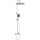 Душевая стойка Cezares LINER-CVD-01, Цвет производителя: хром - Душевая стойка Cezares LINER-CVD-01, Цвет производителя: хром фото