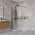 Душевая перегородка BelBagno 100 см KRAFT-L-1-100-C-NERO, чёрный/прозрачное - Душевая перегородка BelBagno 100 см KRAFT-L-1-100-C-NERO, чёрный/прозрачное фото