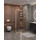 Душевое ограждение Cezares 120x90 см MOLVENO-AHF-31-120/90-C-BORO-IV, брашированное золото/прозрачное - Душевое ограждение Cezares 120x90 см MOLVENO-AHF-31-120/90-C-BORO-IV, брашированное золото/прозрачное фото