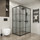 Душевое ограждение Niagara Eco 115x80 см NG-1012-14QKL, чёрный матовый/прозрачное - Душевое ограждение Niagara Eco 115x80 см NG-1012-14QKL, чёрный матовый/прозрачное фото