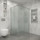 Душевое ограждение Niagara Eco 115x80 см NG-1012-14QMT, хром матовый/матовое - Душевое ограждение Niagara Eco 115x80 см NG-1012-14QMT, хром матовый/матовое фото