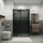 Душевое ограждение Grossman Classic 110x90 см 120.K33.04.1190.21.10, чёрный матовый/тонированное - Душевое ограждение Grossman Classic 110x90 см 120.K33.04.1190.21.10, чёрный матовый/тонированное фото