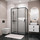 Душевое ограждение Grossman Style 120x90 см 120.K33.05.1290.21.02, чёрный матовый/шиншилла - Душевое ограждение Grossman Style 120x90 см 120.K33.05.1290.21.02, чёрный матовый/шиншилла фото