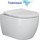 Унитаз подвесной безободковый Ceramicanova Play Rimless CN3001 (система смыва Торнадо) с крышкой микролифт, Цвет производителя: белый - Унитаз подвесной безободковый Ceramicanova Play Rimless CN3001 (система смыва Торнадо) с крышкой микролифт, Цвет производителя: белый фото
