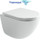 Унитаз подвесной безободковый Ceramicanova Vogue CN4008T (система смыва Торнадо) с крышкой микролифт, Цвет производителя: белый - Унитаз подвесной безободковый Ceramicanova Vogue CN4008T (система смыва Торнадо) с крышкой микролифт, Цвет производителя: белый фото