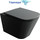 Унитаз подвесной безободковый Ceramicanova Union CN4009TMB (система смыва Торнадо) с крышкой микролифт, чёрный матовый, Цвет производителя: чёрный матовый - Унитаз подвесной безободковый Ceramicanova Union CN4009TMB (система смыва Торнадо) с крышкой микролифт, чёрный матовый, Цвет производителя: чёрный матовый фото