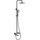 Душевая стойка Gappo G06-6 G2406-6, чёрный, Цвет производителя: чёрный - Душевая стойка Gappo G06-6 G2406-6, чёрный, Цвет производителя: чёрный фото