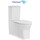 Унитаз-компакт CeramaLux TR999 с крышкой микролифт (система смыва торнадо) - Унитаз-компакт CeramaLux TR999 с крышкой микролифт (система смыва торнадо) фото