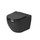 Унитаз подвесной безободковый Grossman Color GR-4411blackS с крышкой микролифт, чёрный глянцевый, Цвет производителя: чёрный глянцевый - Унитаз подвесной безободковый Grossman Color GR-4411blackS с крышкой микролифт, чёрный глянцевый, Цвет производителя: чёрный глянцевый фото