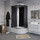 Душевая кабина Niagara Eco 120x90 см E120/90/40L/TN, с высоким поддоном 40см, профиль хром матовый, стекло тонированное (безсиликоновая сборка) - Душевая кабина Niagara Eco 120x90 см E120/90/40L/TN, с высоким поддоном 40см, профиль хром матовый, стекло тонированное (безсиликоновая сборка) фото