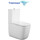 Унитаз-компакт безободковый Cerutti SPA Alvaro 11089 с тонкой крышкой микролифт (система смыва Торнадо) - Унитаз-компакт безободковый Cerutti SPA Alvaro 11089 с тонкой крышкой микролифт (система смыва Торнадо) фото