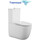 Унитаз-компакт безободковый Cerutti SPA Mirko 11090 с тонкой крышкой микролифт (система смыва Торнадо) - Унитаз-компакт безободковый Cerutti SPA Mirko 11090 с тонкой крышкой микролифт (система смыва Торнадо) фото