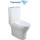 Унитаз-компакт безободковый SantiLine SL-5044 с тонкой крышкой микролифт (система смыва Торнадо) - Унитаз-компакт безободковый SantiLine SL-5044 с тонкой крышкой микролифт (система смыва Торнадо) фото