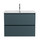 Тумба подвесная с раковиной BelBagno 90 см UNO-MINI-900-2C-SO-AO, голубой матовый - Тумба подвесная с раковиной BelBagno 90 см UNO-MINI-900-2C-SO-AO, голубой матовый фото