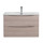 Тумба подвесная с раковиной BelBagno 90 см MARINO-CER-N-900-2C-SO-RG-P, rovere grigio - Тумба подвесная с раковиной BelBagno 90 см MARINO-CER-N-900-2C-SO-RG-P, rovere grigio фото
