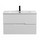 Тумба подвесная с раковиной Cezares 80 см DUET-N-800-2C-SO-BO (раковина CZR-8073-80) bianco opaco - Тумба подвесная с раковиной Cezares 80 см DUET-N-800-2C-SO-BO (раковина CZR-8073-80) bianco opaco фото