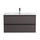 Тумба подвесная с раковиной Belbagno 80 см KRAFT-800-2C-SO-GSO (раковина BB-8099-80) тёмно-серый матовый - Тумба подвесная с раковиной Belbagno 80 см KRAFT-800-2C-SO-GSO (раковина BB-8099-80) тёмно-серый матовый фото